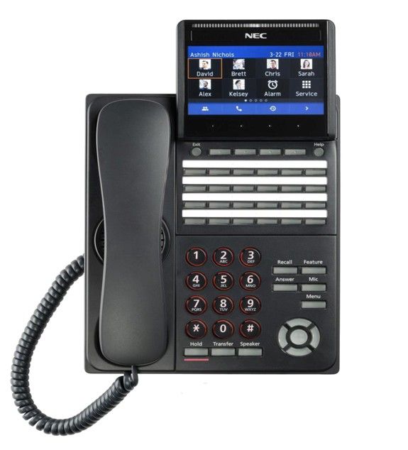 Điện thoại IP NEC DT930 ITK-24CG-1P (BK) TEL